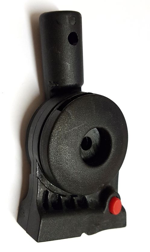 ND_kompletní rohatka násuvná s jištěním LEVÁ - držák boudy TAKO