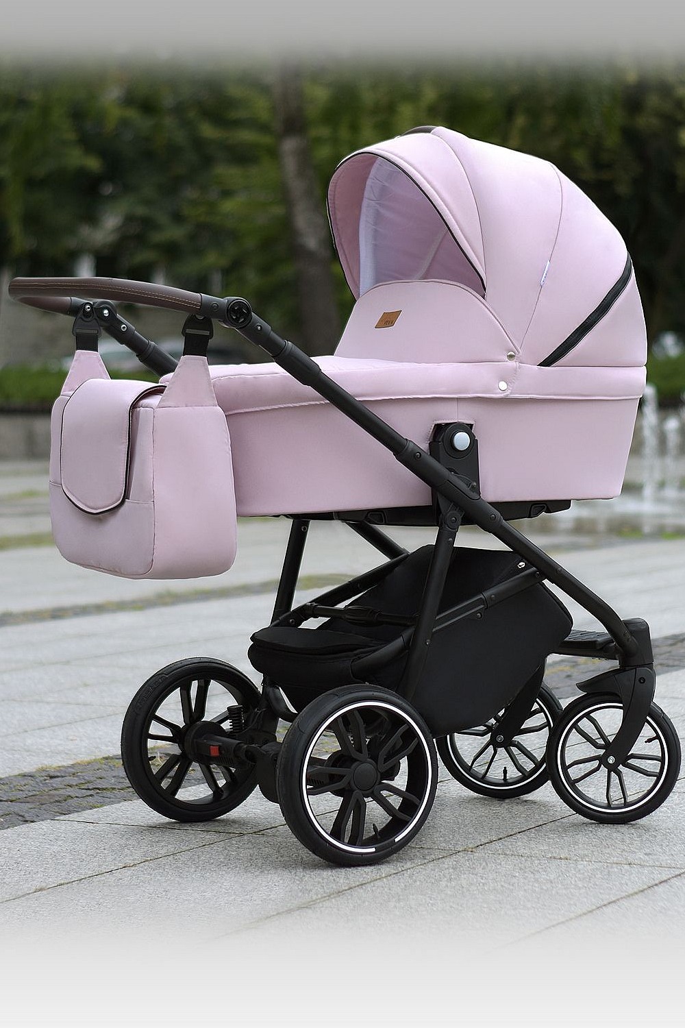 Kombinovaný kočárek NOMI VG 2v1 šedý