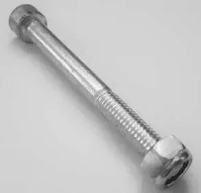 ND_středový čep kola včetně berma matky pro závěs kola M8 matka