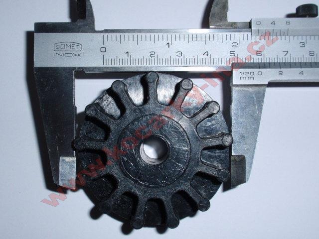 ND_BRZDNÝ KOTOUČEK S VÝZTUHOU PRO LOŽISKO 58MM