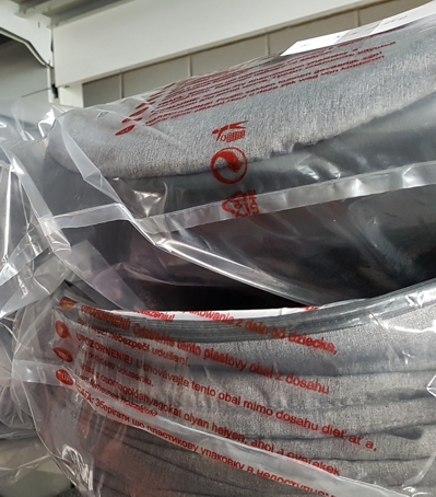 PVC pytel velký silnostěnný - cca 92x138cm