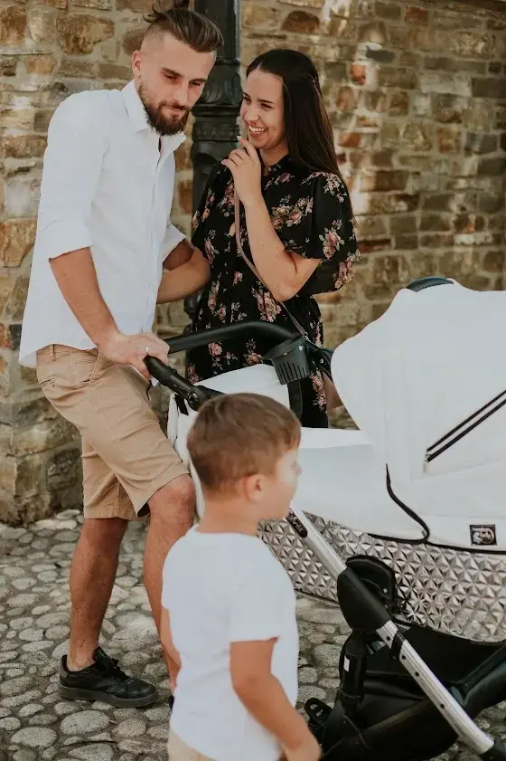 Kombinovaný kočárek EUFORIA PREMIUM EP-4 silver/black