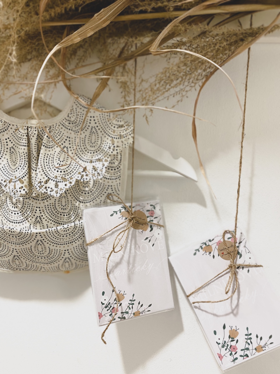 Milníkové kartičky děťátka - Floral