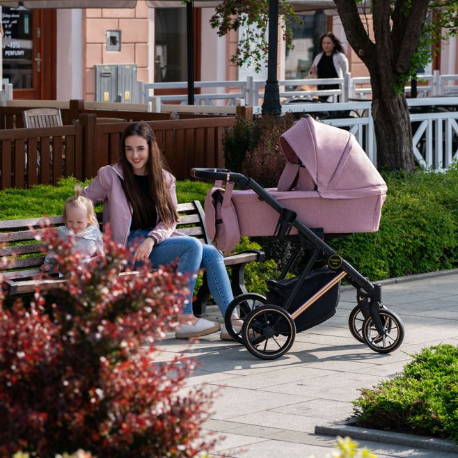  Kombinovaný kočárek Paradise Baby VR - zelený 09