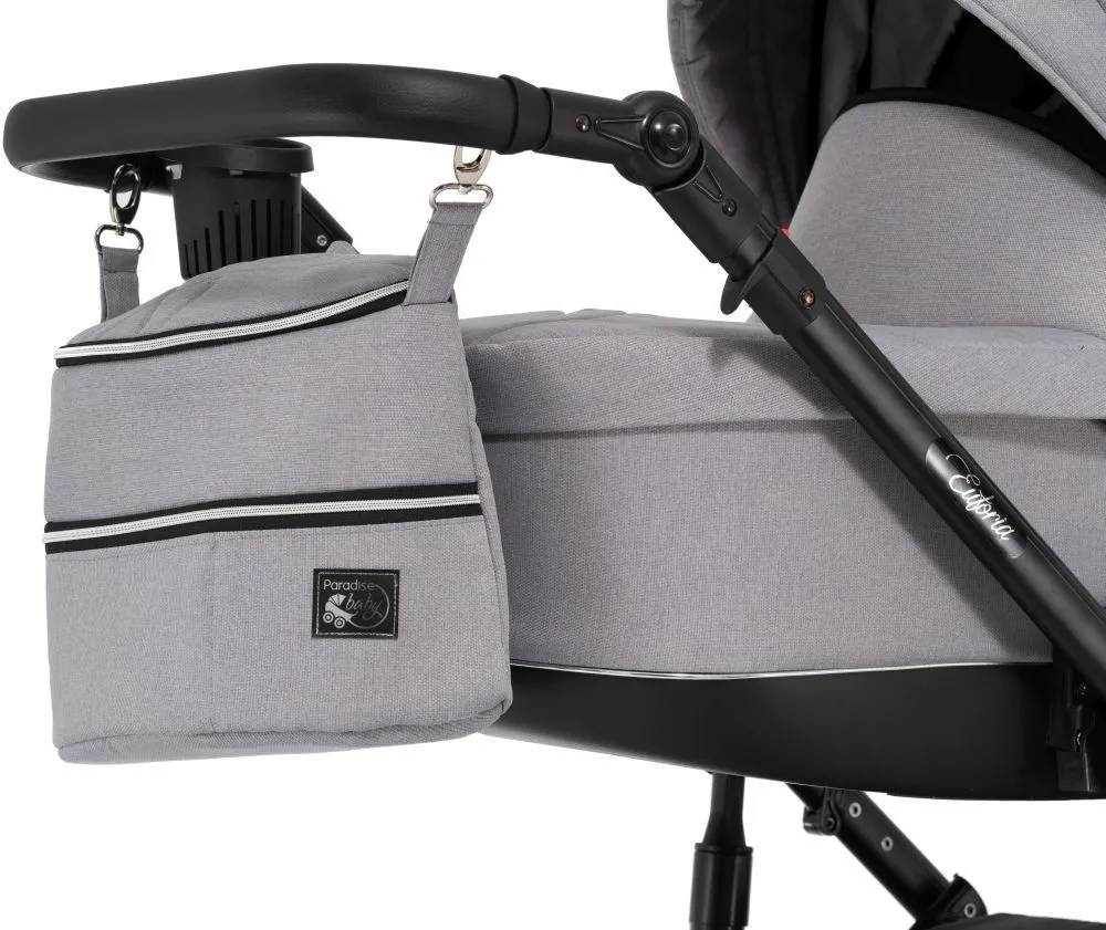  Kombinovaný kočárek EUFORIA S 07 eco black