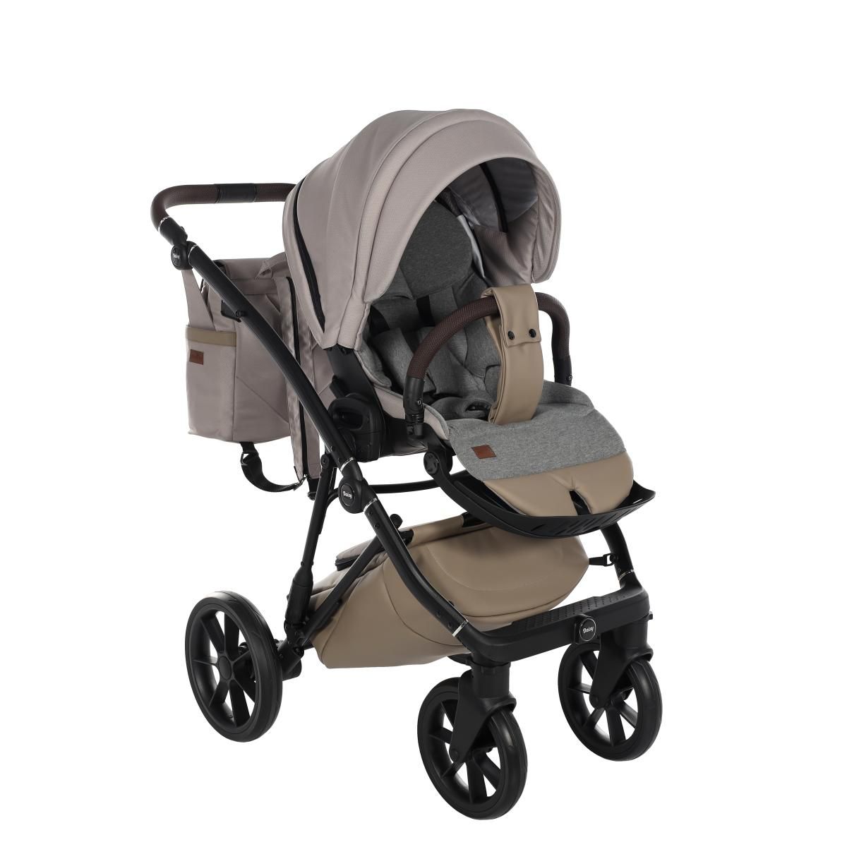 Kočárek Jasmine Daisy Soft 2v1 - 05 Mocca