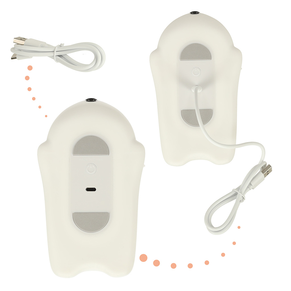 BÍLÁ SILIKONOVÁ NOČNÍ LAMPIČKA JELÍNEK