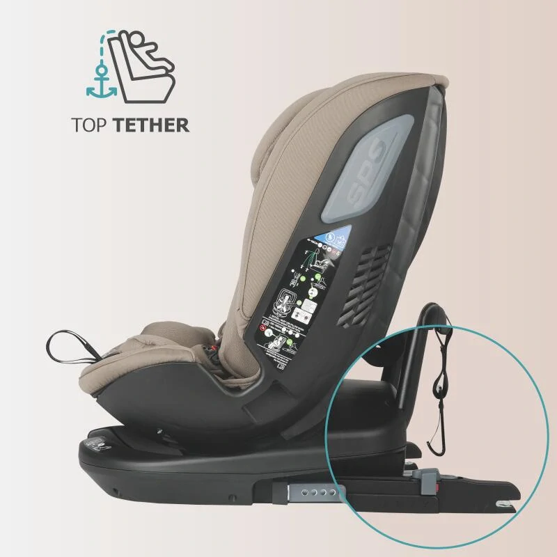 Autosedačka i-Size 40-150cm Coccolle Velsa  Taupe Browen