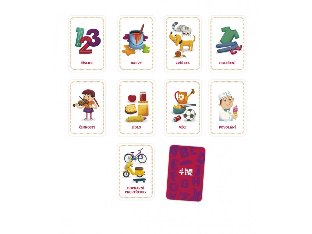 Vzdělávací hra Abeceda aneb Pestré hrátky s písmenky a obrázky