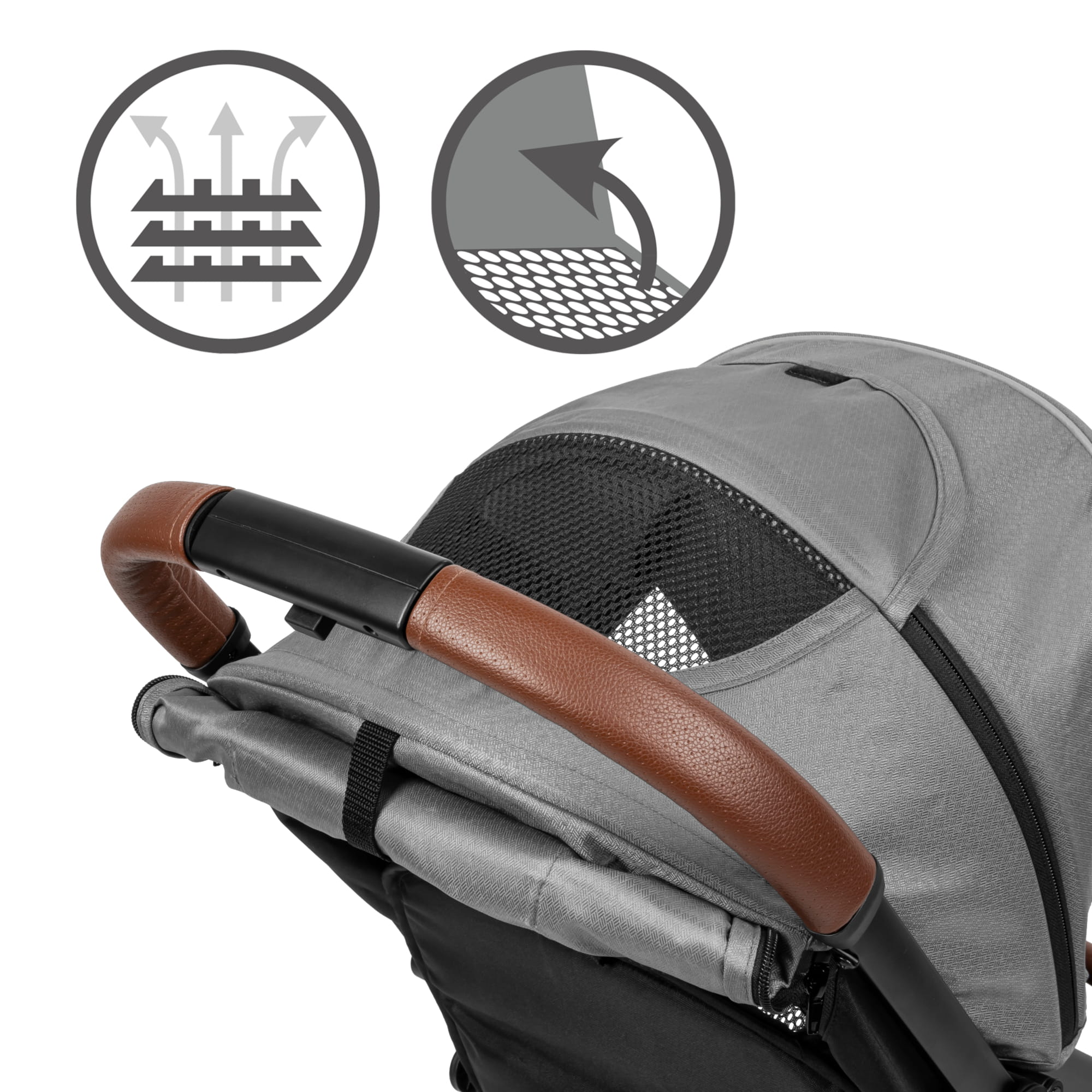Sportovní kočárek Kidwell Colmer Cool Grey - šedý