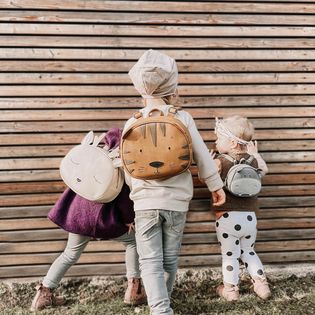 Dětský batůžek z eco kůže DINOSAURUS - Big Dinosaur Oskar