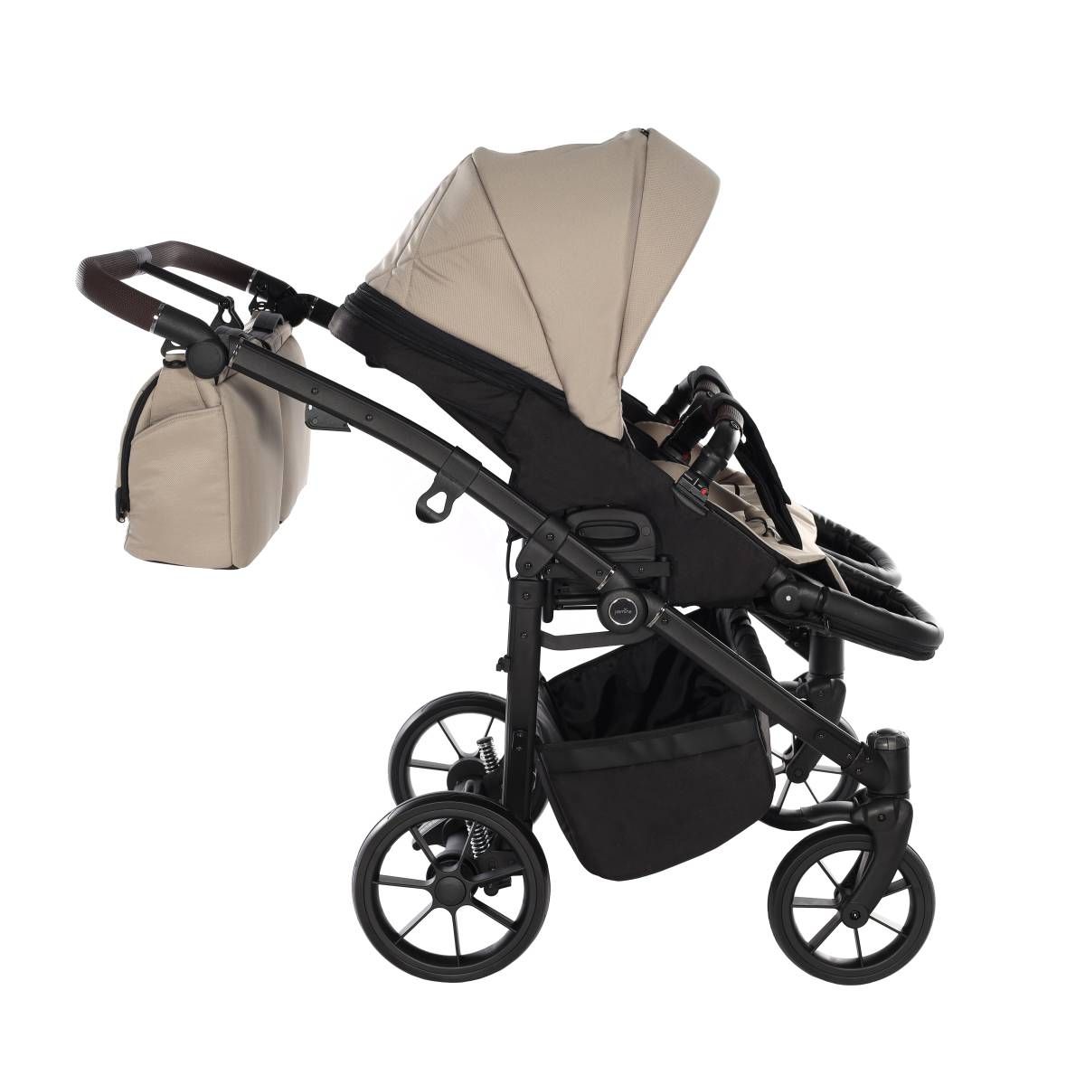 Kočárek pro dvojcata DUO JASMINE LIFE 02 béžový