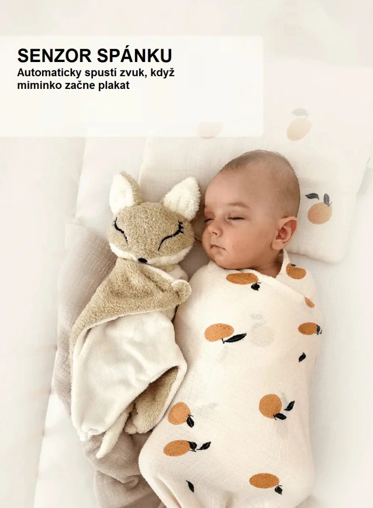 MyHummy DOUDOU Fox 5 v 1 s lampičkou