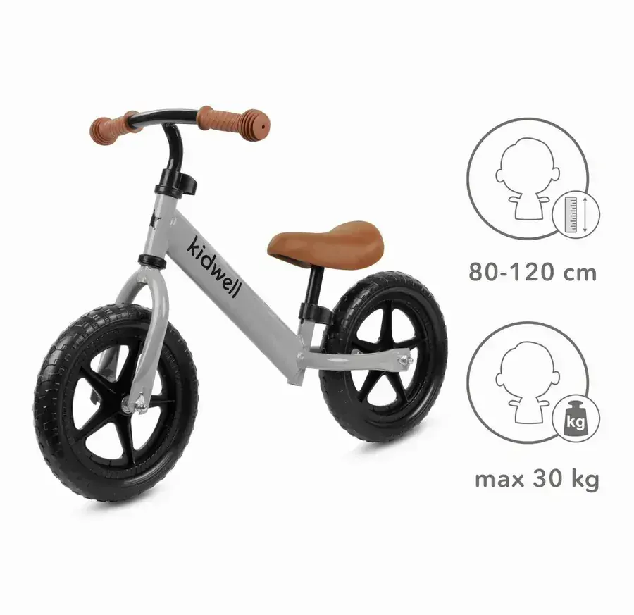 Balanční odrážecí kolo KIDWELL REBEL šedé