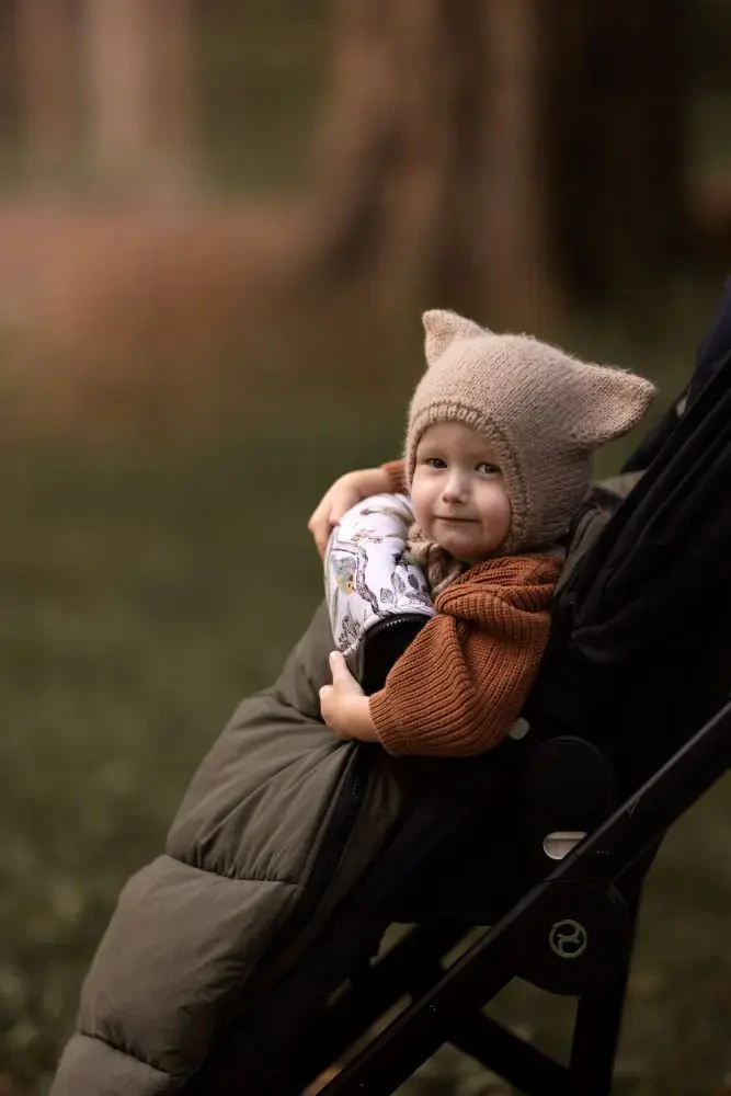 Zimní fusak do kočárku Everest –Woodland 