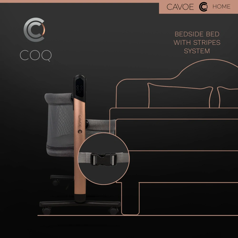 Elektrická kolébka 4v1 Cavoe COQ Meteorite