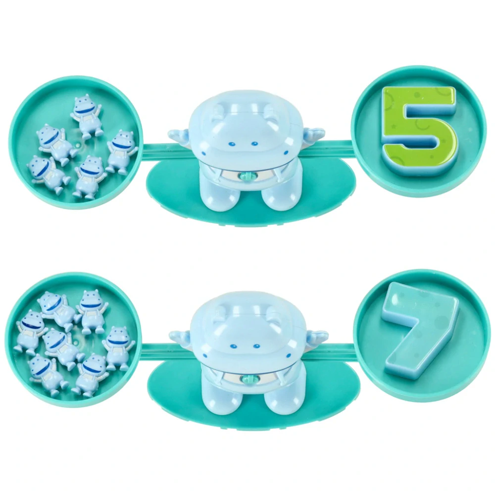 Vzdělávací hra pro děti Počítaní s hrošíkem váha