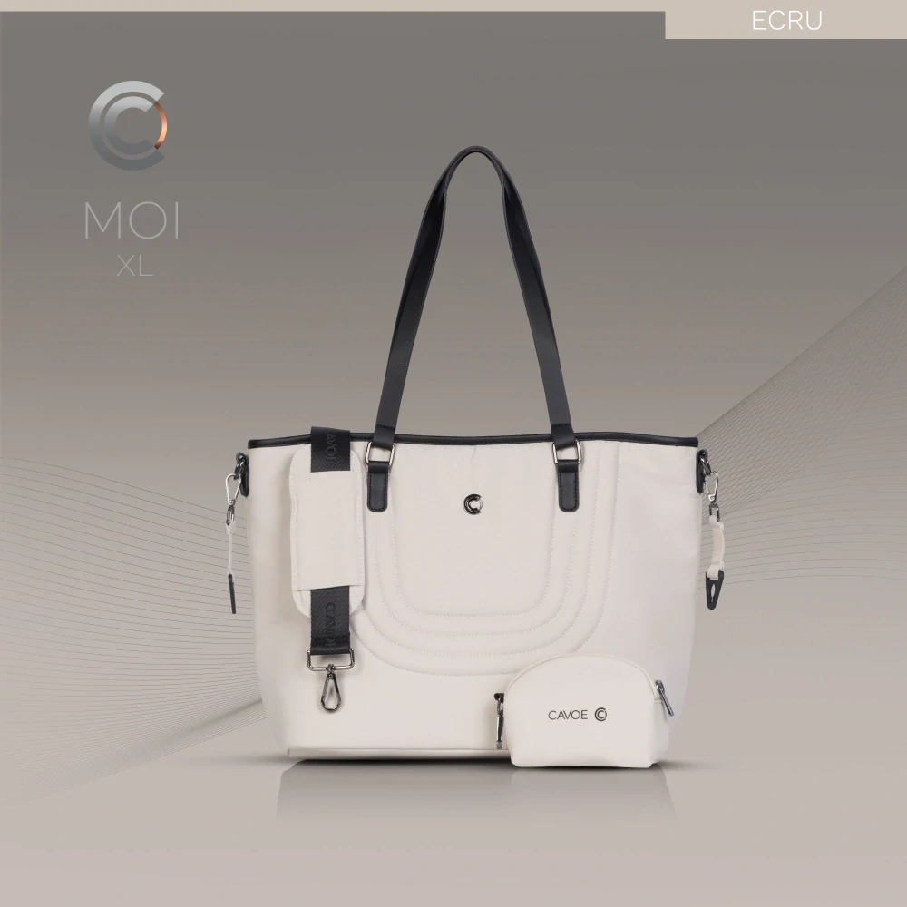 Kočárek Cavoe Moi XL Ecru 2v1