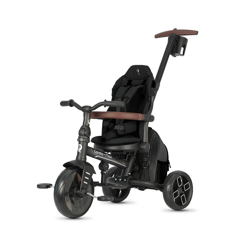 Multifunkční skládací tříkolka 8v1 Qplay Comfo Max black