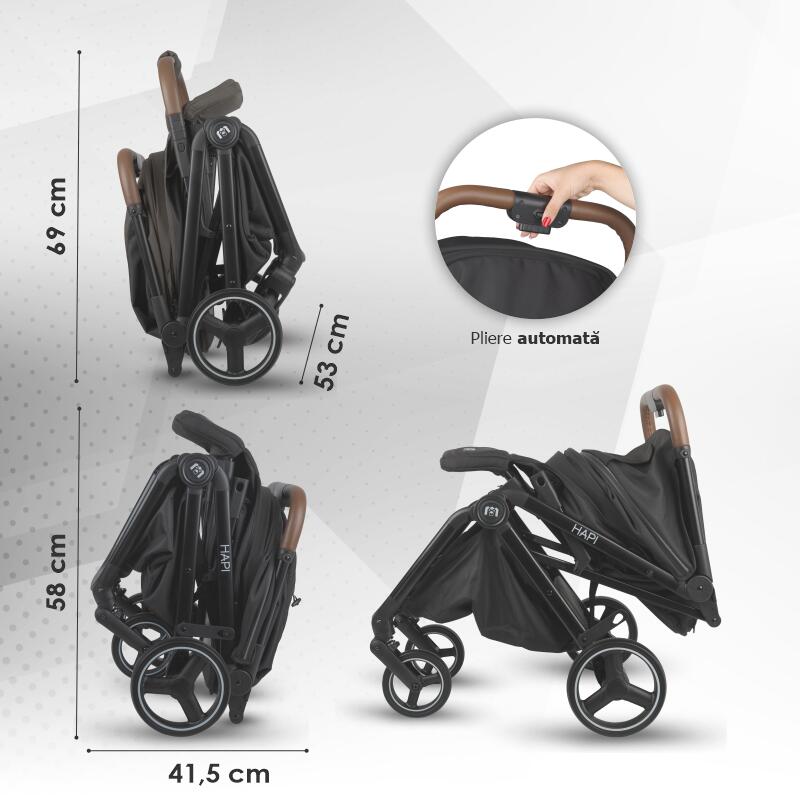 Sportovní kočárek HAPI Marlin Camo Green