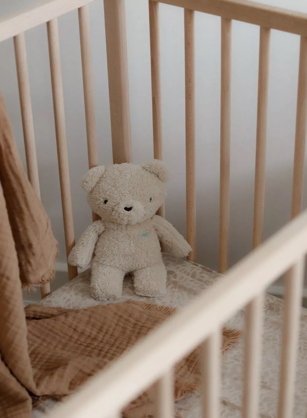 MyHummy Medvídek beige 7 v 1 s lampičkou a APP