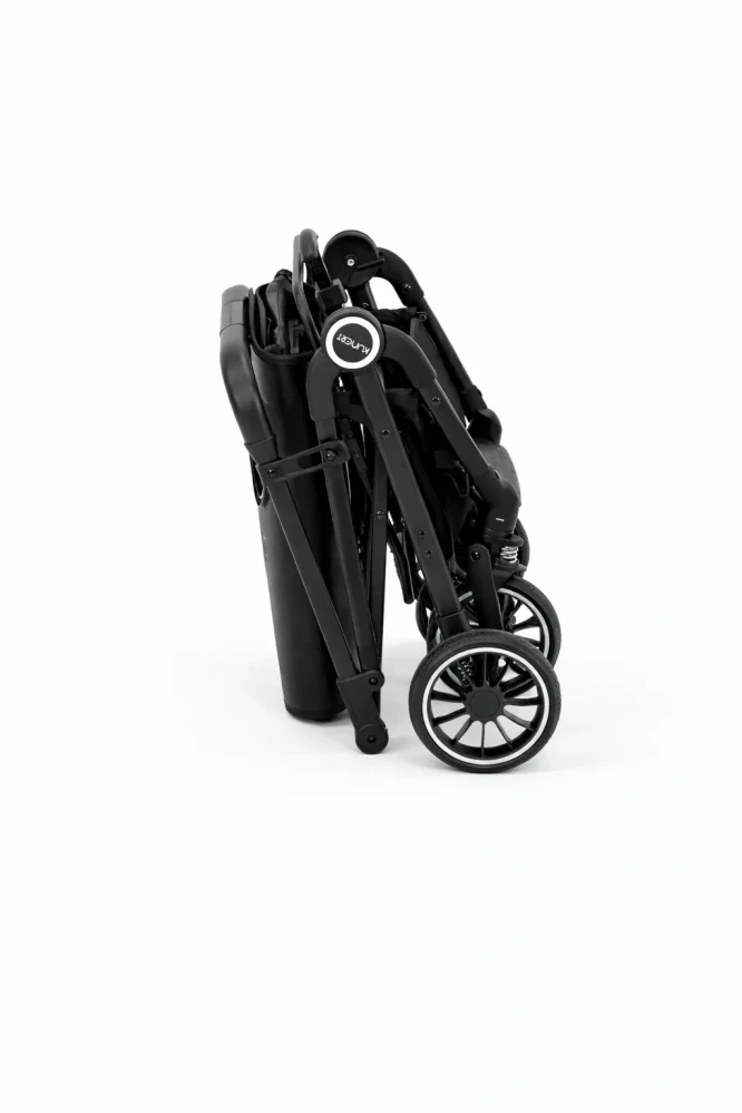 Luxusní kočárek pro psy a kočky MUXI 2v1  skládací a multifunkční černý