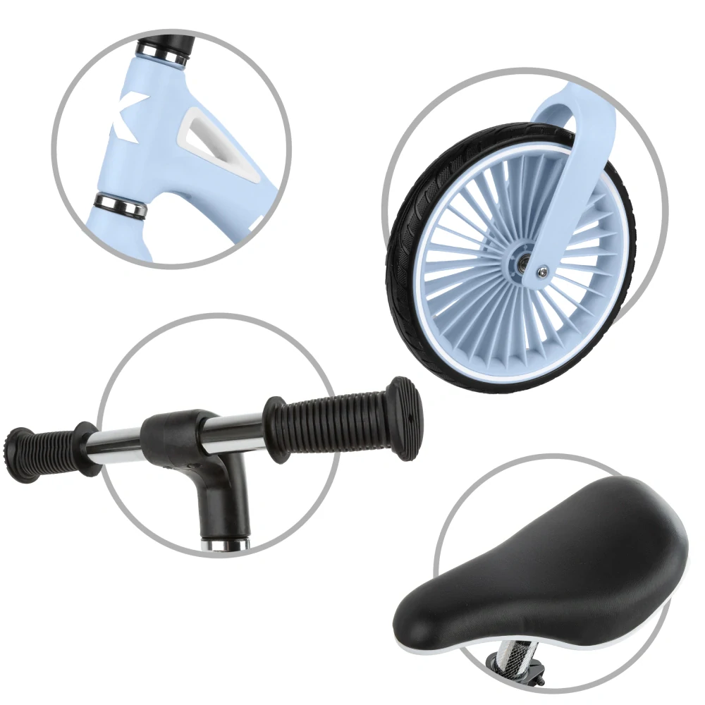 Balanční odrážedlo kolo Kidwell NIX světle modré