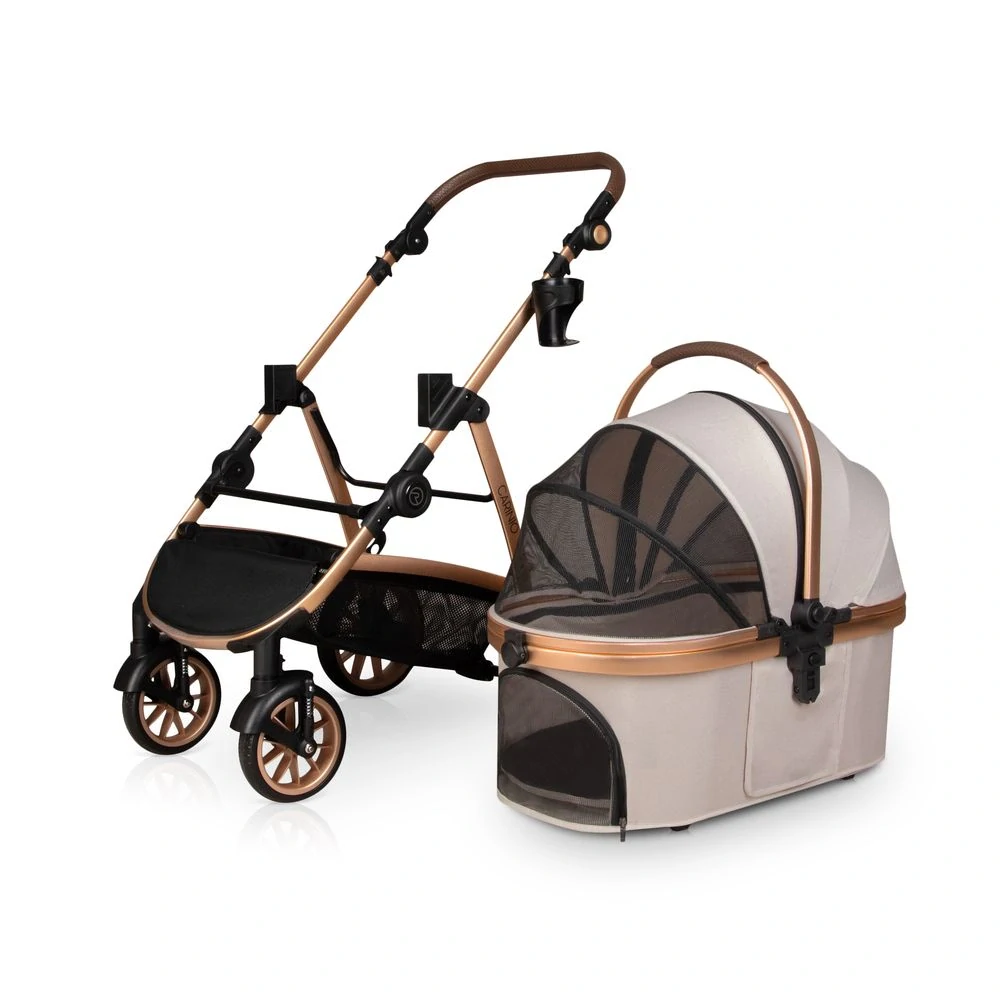 Kočárek Carinio NUKA SAND pro mazlíčky
