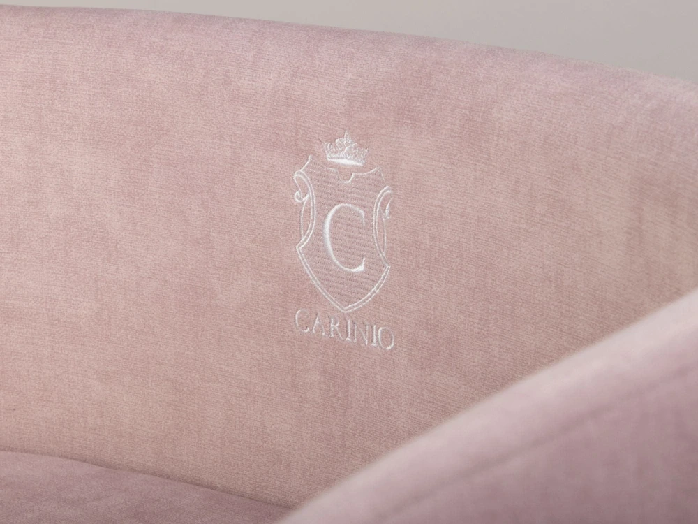 Luxusní sofa pelíšek CARINIO OVAL BLUSH