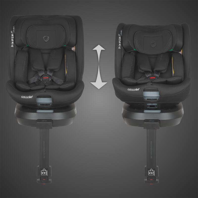 Autosedačka i-Size 40–150 cm Coccolle Ario Black