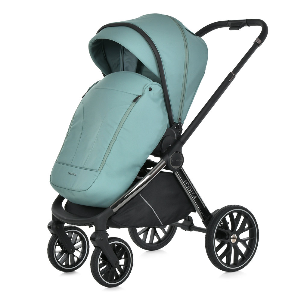 Kočárek 2v1 El Camino Prestige Me jade green