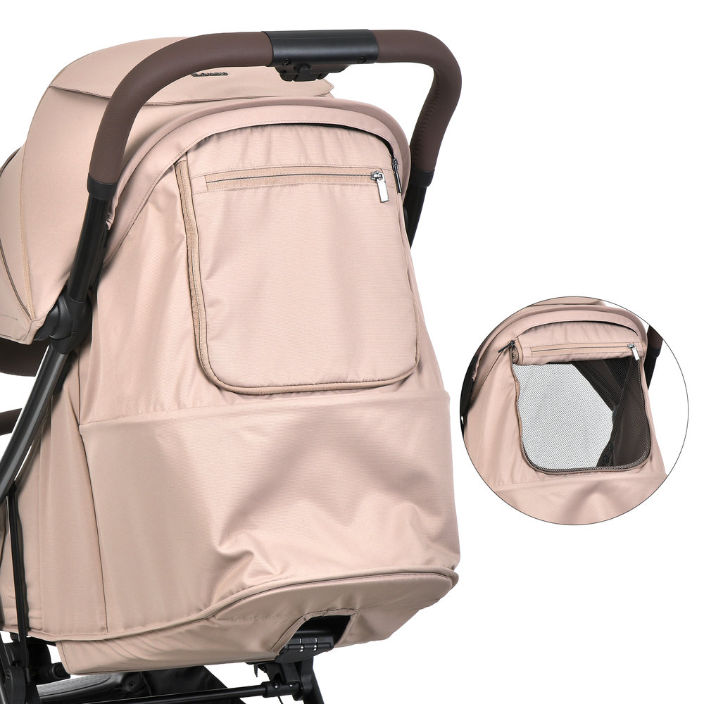 Sportovní kočárek El Camino AMBRE ME Nougat beige