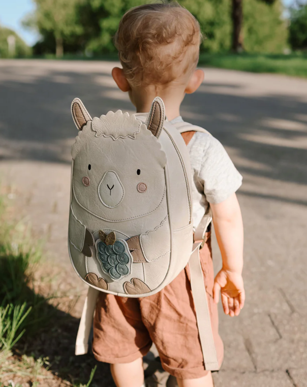 Dětský batůžek z eco kůže Alpaka Lille