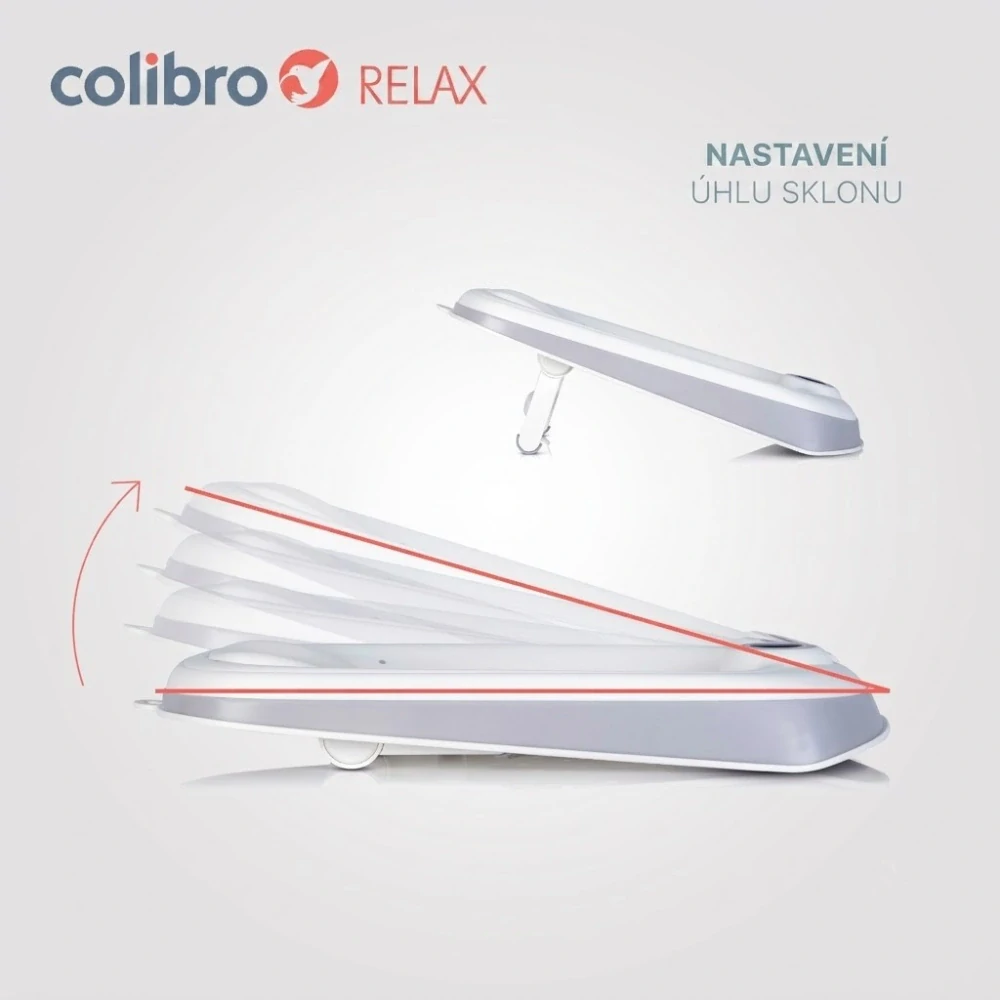 Skládací lehátko do vany COLIBRO RELAX s teploměrem