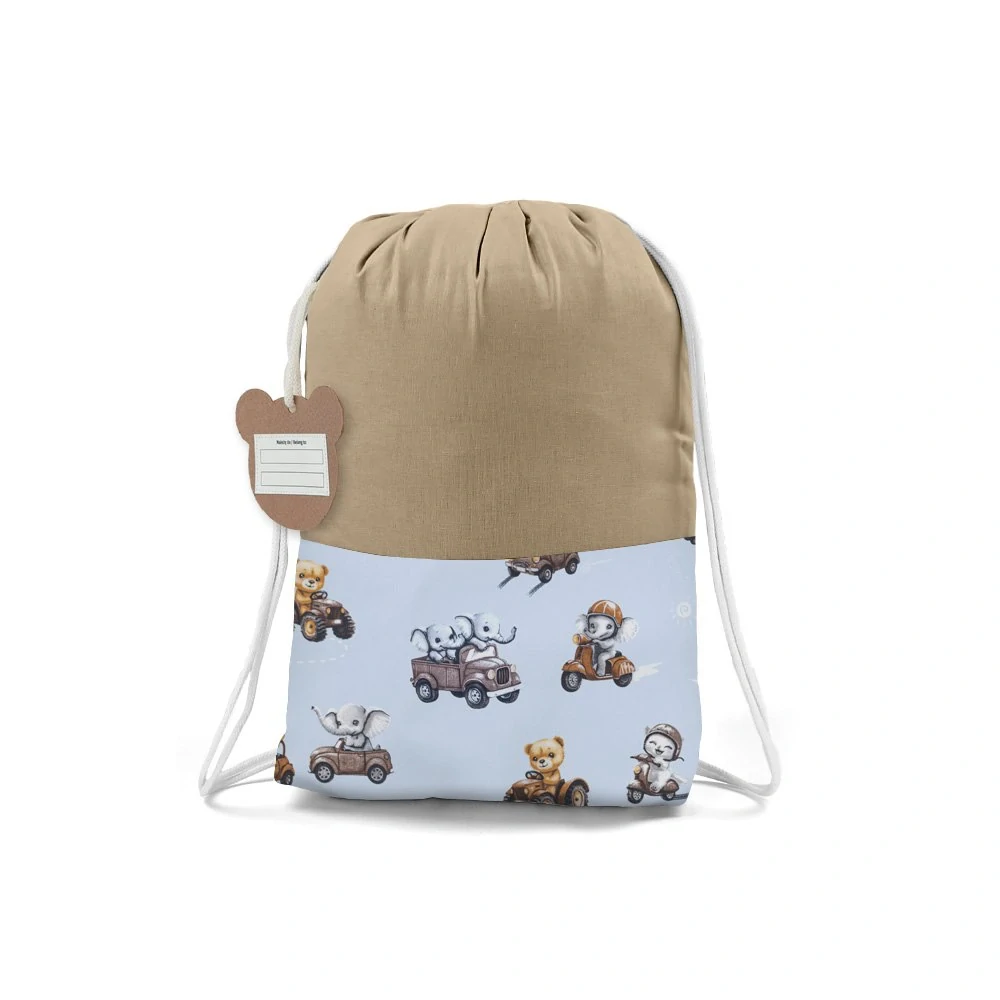 Spacák ALBERO Little Drivers World pro předškoláka 145 x 75 cm