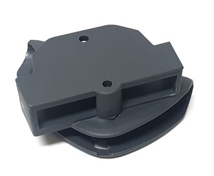 ND_středová část konstrukce plastová LEVÁ - šedá