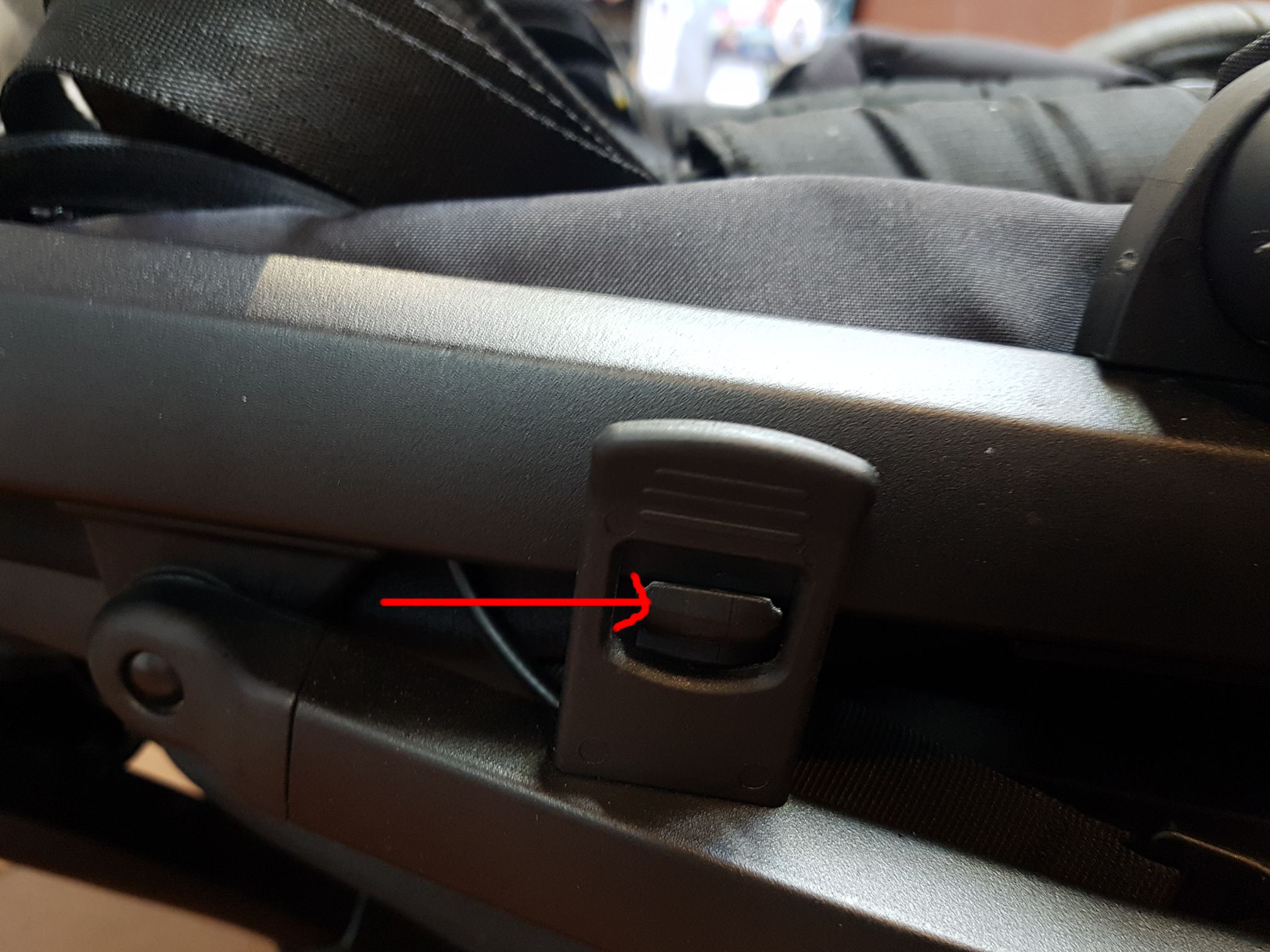 ND_ pojistka proti rozložení na kočárek THULLE - thule pla - silnější