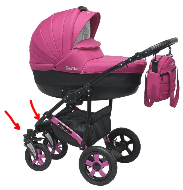 ND_závěs předního kola sevil - LEVÝ