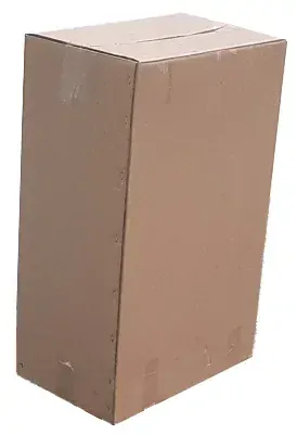 Kartonová krabice pro zabalení podvozku kočárku cca 52x33x82 cm