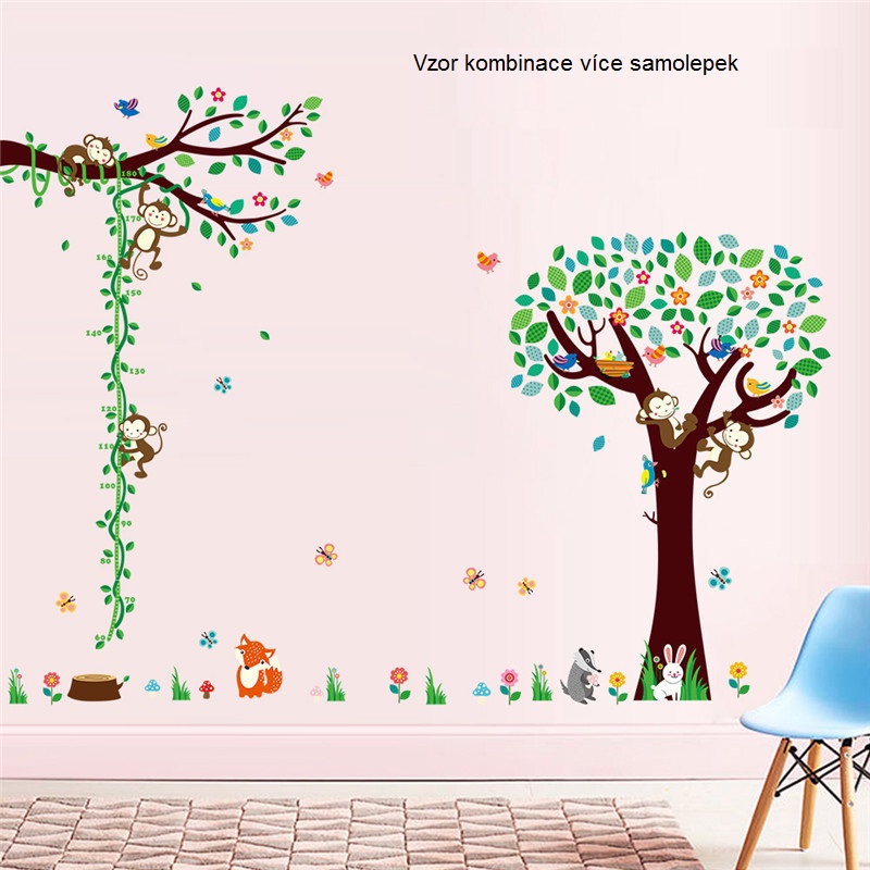 Samolepka metr Opička