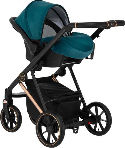  Kombinovaný kočárek Paradise Baby VR - green 04