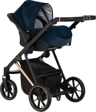  Kombinovaný kočárek Paradise Baby VR - navy 02