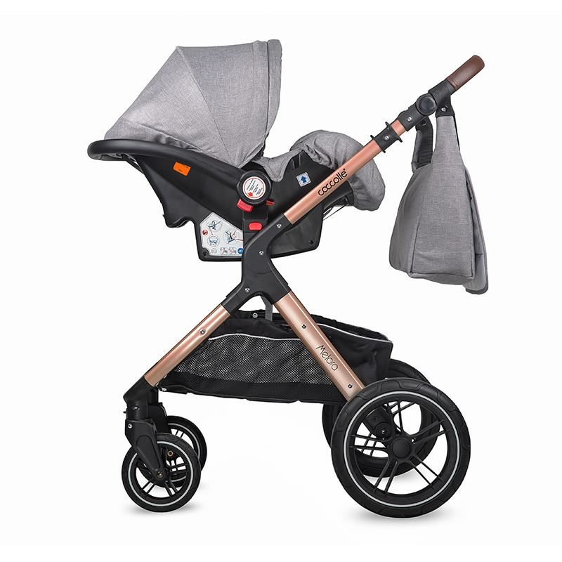 Multifunkční kočárek Coccolle Melora Moonlit grey 3v1