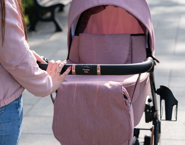  Kombinovaný kočárek Paradise Baby VR - béžový 08