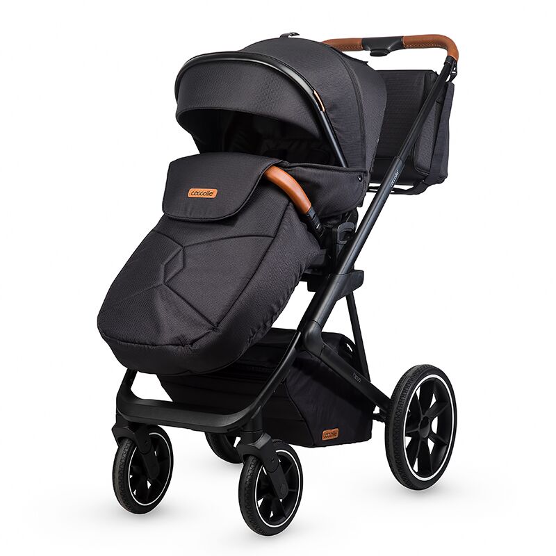   Kočárek Coccolle Nessia 2v1 travel system Diamond Black 
