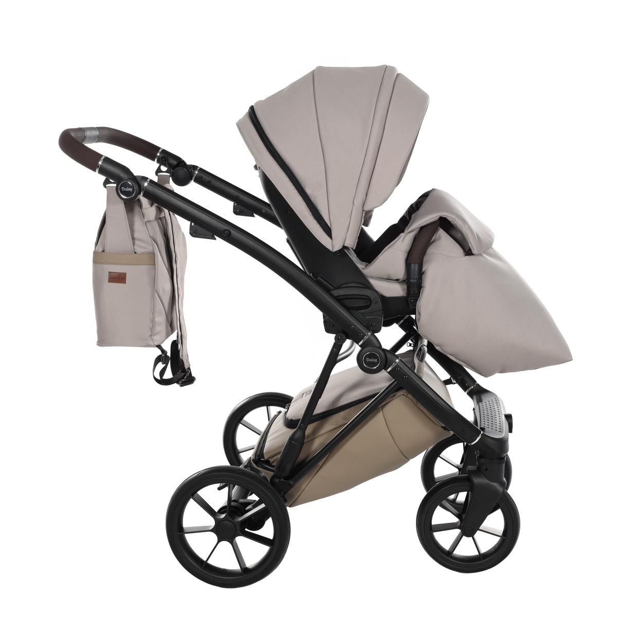 Kočárek Jasmine Daisy Soft 2v1 - 05 Mocca
