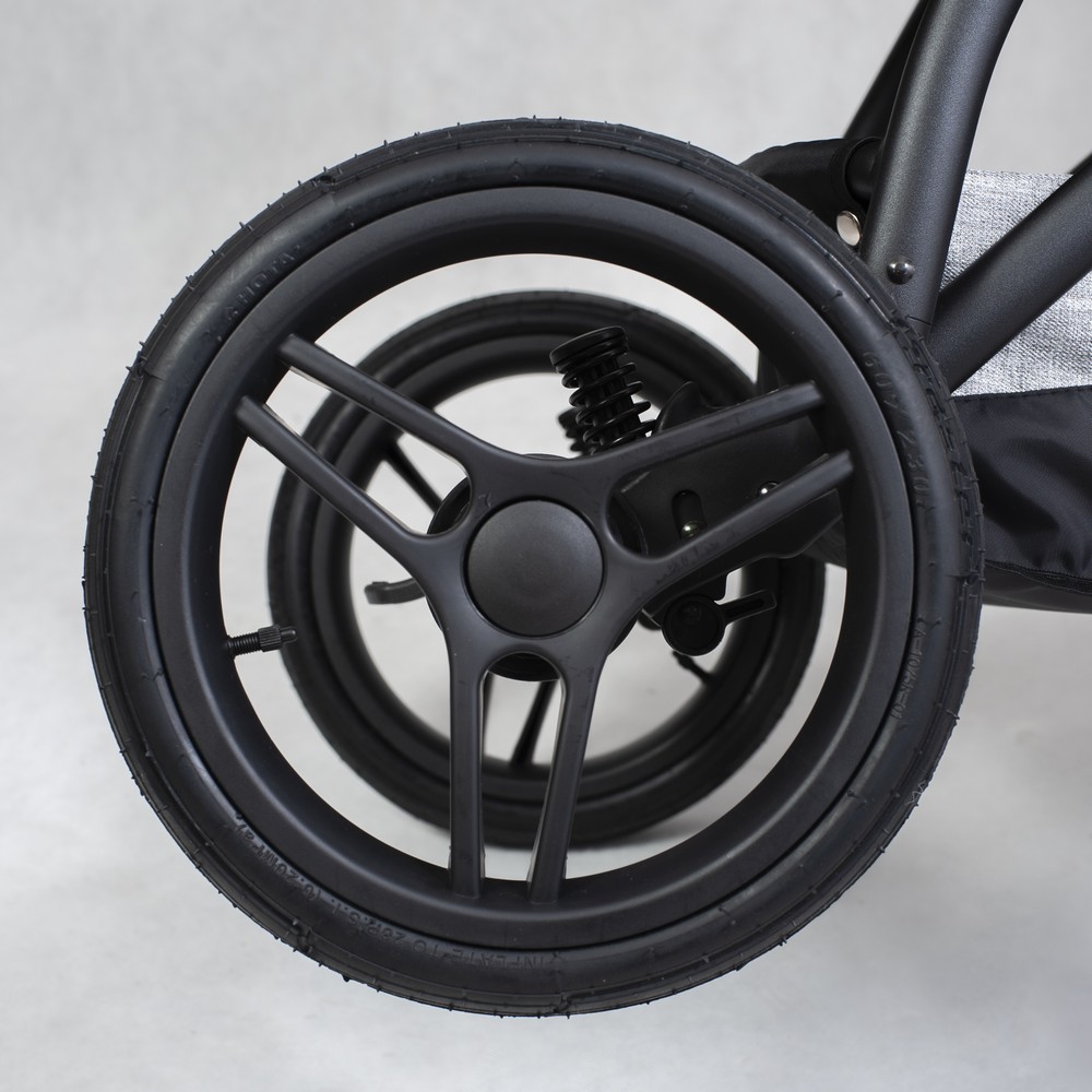 Náhradní polostrování na sportovní kočárek FANCY s nánožníkem a taškou - růžový