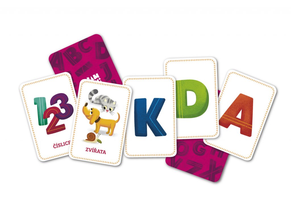 Vzdělávací hra Abeceda aneb Pestré hrátky s písmenky a obrázky