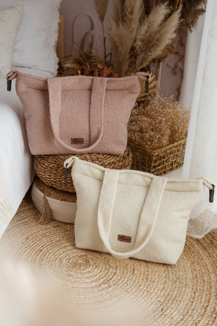 Přechodový fusak Boucle light beige