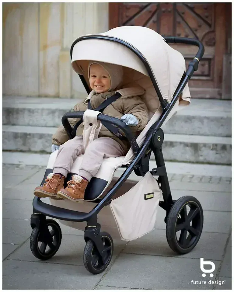 Sportovní kočárek Xplode Future Design Chrome Sand Beige